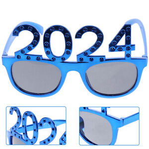 2024 New Year Glasses Party Props Decorations Supplies-OK