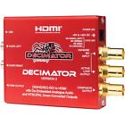 DECIMATOR 2 3G/HD/SD-SDI to HDMI with De-Embedded Analogue Audio (Open Box)