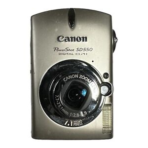 Canon PowerShot SD550 Digital ELPH 7.1 MP Digital Camera - PARTS/REPAIR