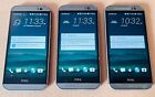 Lot of 3 HTC One M8 (OP6B130) 32GB - Gray (T-Mobile) Smartphone Gray