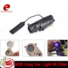 Airsoft M3X Tactical Flashlight illiuminator Light Hunting Torch With IR Filter