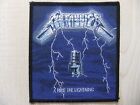 Metallica Ride The Lightning Aufnäher Patch Slayer Overkill Manowar Doro 90´s