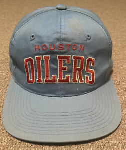 Vintage 80s 90s Starter Houston Oilers Tennessee Titans NFL Snapback Hat Cap