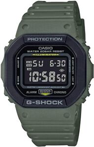 Casio G-Shock DW-5610SU-3 DISPLAY Men's Watch Illuminator Green Resin Band