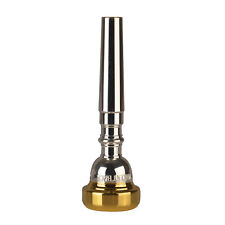 Bach Standard Silver Plated Trumpet Mouthpiece With Gold Rim, 3C