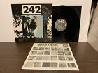 Front 242, Official Version, 1987 Wax Trax US 1st Press Vinyl LP w Insert NM
