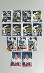 1983 1984 1985 Topps Rookie Lot of 13 Cards Gwynn Boggs Clemens Mattingly P-VGEX