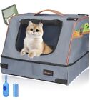 Portable Travel Litter Box For Cats And Rabbits. Washable, Foldable