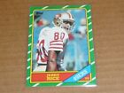 1986 Topps JERRY RICE RC/ROOKIE 49ERS #161 A6046