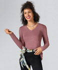Cabi  Play Tee Size Large NWT  Fall 2022 Color is Heather Rose Style #4439