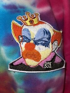 Rare ANDRE NICKATINA Tears Of A Clown Dre Dog Tie Dye Sweater L Large Hoodie