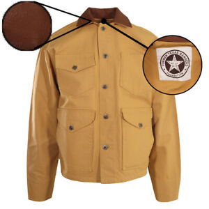Schaefer Outfitter Men's Jacket Suntan Texas Ranger Brush Ranch Coat (S03)