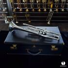 Beautiful Getzen Eterna Severinsen trumpet case mpc accessories Gamonbrass