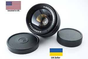 Rare edition Black Mir-1B (Мир-1В) 2.8/37 wide-angle lens M42 mount
