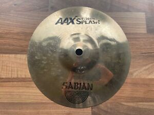 Sabian AAX 8” Splash Cymbal - Good Condition