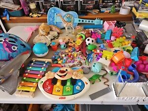 Huge Big Variety Toys From An Estate Sale, Little Girls NICE Toy Lot! TRL8#58