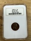 New Listing1939 s lincoln cent Ms67rd Ngc Vintage Holder Fatty Slab B657