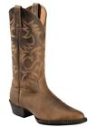 Ariat Mens Heritage Western Round Toe Cowboy Boots Distressed Brown #10002204