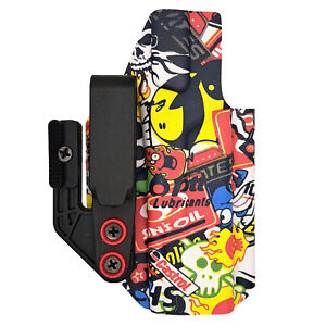 IWB TUCKABLE HOLSTER | RACING STICKER BOMB BY GHC HOLSTERS