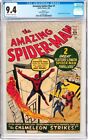 Amazing Spider-Man #1 CGC 9.4 1966 GRR! After Fantasy #15! F8 121 cm