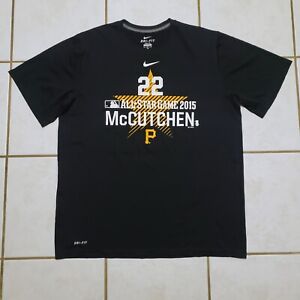 Andrew McCutchen Pittsburgh Pirates 2015 MLB All-Star Nike Dri-Fit Shirt Sz XL