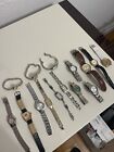 Vintage Lot Of 15 Mens&Womans Watches Guess,Anne Klein, Betty Untested Parts Rep