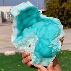 New Listing3.93LB Natural blue texture stone crystal,Heteropolar of Chinese blue aragonite