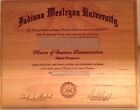 PERSONALIZED WOOD LASER ENGRAVED Diploma/Award/Certificate