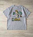 VTG 1980s Boston Celtics Larry Bird Salem Sportswear Size Large Grey T-Shirt NBA
