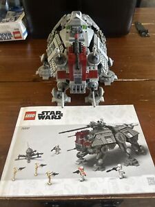 LEGO Star Wars AT-TE Walker 75337 Set Complete Or 99% No Figures With Manuel