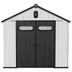 TAUS 8'x10' Heavy Duty Tool Sheds Outdoor Storage Shed Lockable House tool shed