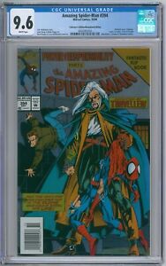 Amazing Spider-Man 394 CGC Graded 9.6 NM+ Newsstand Marvel Comics 1994