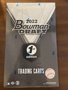 2022 Bowman Draft 1st Edition - Sealed Hobby Box (Jackson Holliday Rookie!)