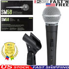 SM58S SM58 Dynamic Vocal Microphone with On/Off Switch Free Shipping US New