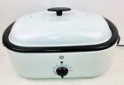 GE General Electric Large 18Qt. ROASTER OVEN w/Rack 169060 Slow Cooker USED ONCE