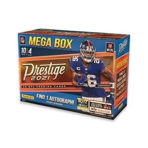 2021 Panini Prestige NFL Football Mega Box Brand New Sealed