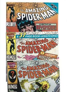 *WOW HOT* MARVEL AMAZING SPIDER-MAN RUN LOT OF 3 COPPER AGE KEYS #'s 275/273/279