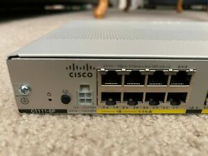 Cisco Systems  ISR C1111-8P Router Integrated Services Router