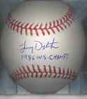 Lenny Dykstra 86 WS CHAMPS New York Mets OML Autographed Signed Baseball COA