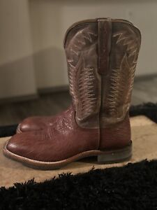 Lucchese Men’s Western Boot Brown Cowhide M 4087 11.5 D Rare