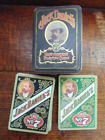 Vintage Jack Daniels Old No 7 Gentlemen's Playing Cards Tin 2 Decks Complete
