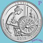 2019-P LOWELL NATIONAL HISTORIC PARK (MA) UNCIRCULATED QUARTER