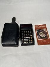 Vintage Texas Instruments TI-30 Red LED Electronic Slide Rule Calculator