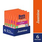Ben's Original Ready Rice Jasmine Rice, Easy Dinner Side, 8.5 OZ Pouch Pack of 6