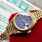Rolex President 18k Solid Yellow Gold 69178 - Stunning Purple dial