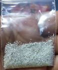 5.00 Cts Raw Natural White Diamond Dust Powder Rough Lot - Genuine Sparkling Gem