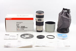 New ListingCanon EF 70-200mm F/4 L IS USM f4l Telephoto AF Zoom Lens From JAPAN [TOP MINT]