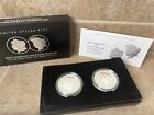 New Listing2023 Morgan and Peace Dollar Two-Coin Reverse Proof Set, OGP & COA