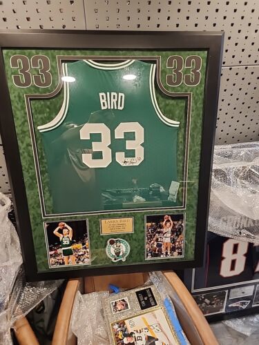 Larry Bird Autographed Jersey No Frame Just Jersey Unless Local Pickup