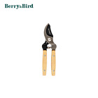 Berry&Bird Garden SK-5 Steel Pruning Shears Professional Wooden Handle Pruners